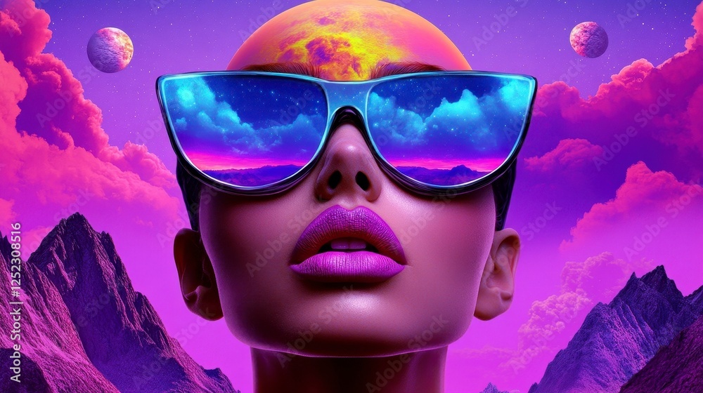 Futuristic Portrait Vision Futuristic Portrait Vision