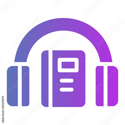 audio book Gradient icon