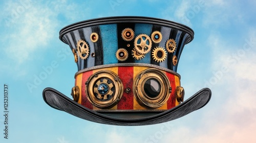 Steampunk Hat with Gears