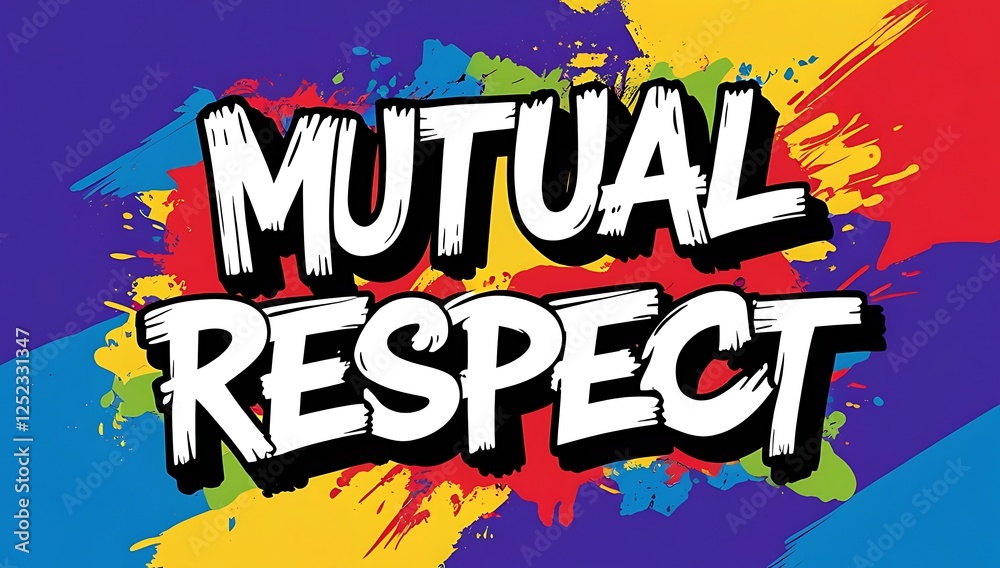 Mutual Respect Colorful Artistic Expression Mutual Respect Colorful Artistic Expression