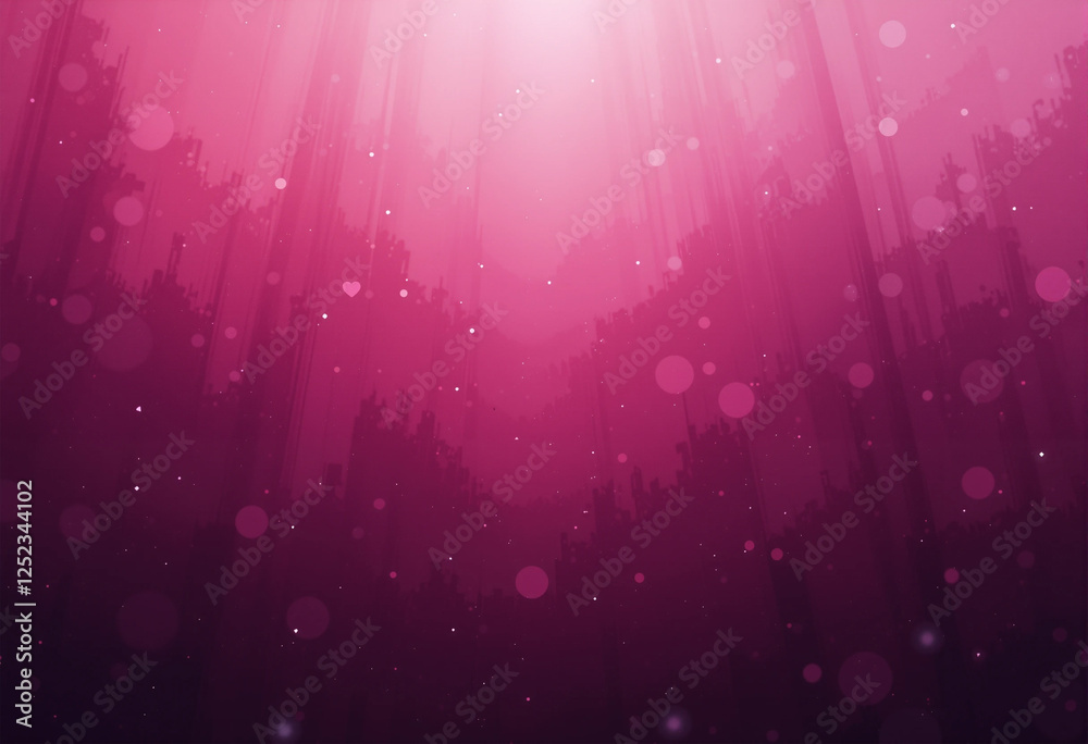 A Soft Pink Gradient Background with Smooth Wavy Lines and Subtle Texture, Abstract Pink Design with Flowing Lines