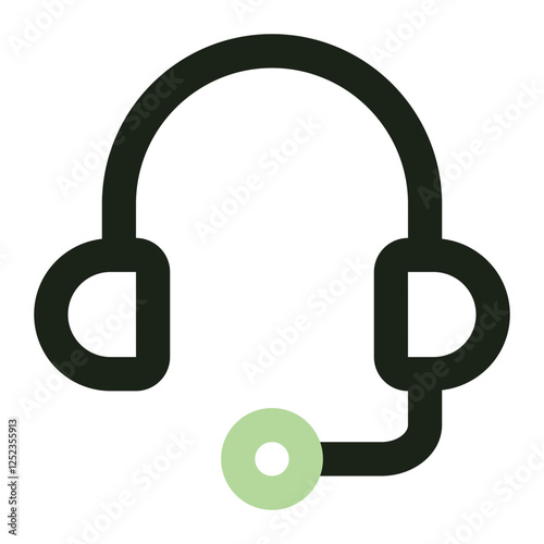 costumer service icon for illustration