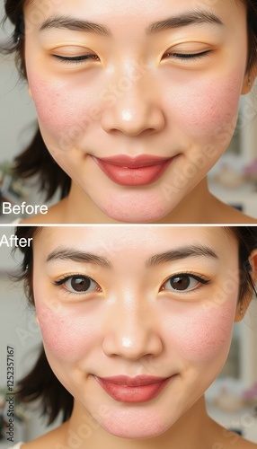 skin image face beauty ng problem acne woman treatment asian concept woman young portrait beauty face acne beautiful closeup before people after asian skin person treatment age anti human asia