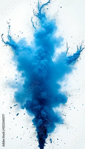 Obraz na płótnie background powder blue motion white holi abstract painted freeze splash blue festival explosion dust colours powder splash explosion background dust paint smoke abstract texture white holi burst w salonie