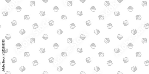 doodle Noodle pattern background. Japanese food line art pattern background. noodles theme pattern background.