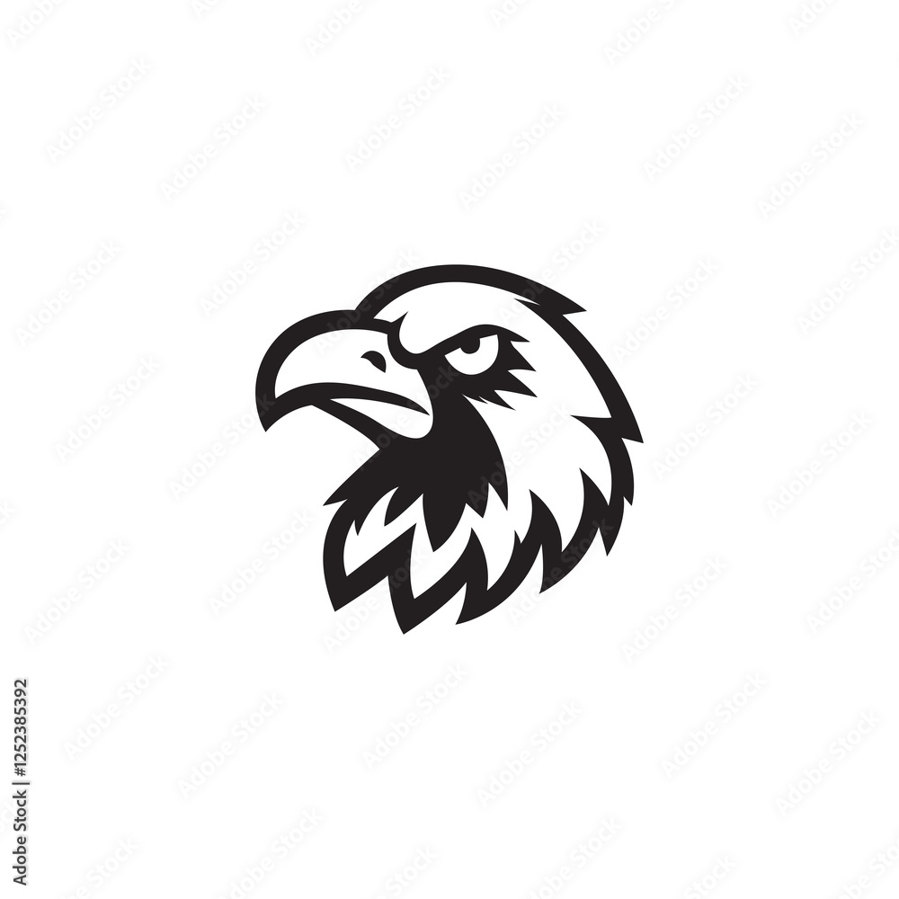 Obraz premium Crow vector for mascot template