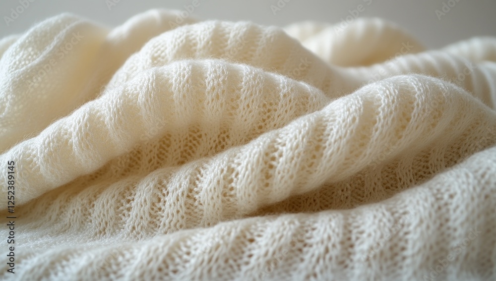 Close-up of Elastic Medical Bandage Roll Soft Light on White Background Photorealistic Texture Weave Detail