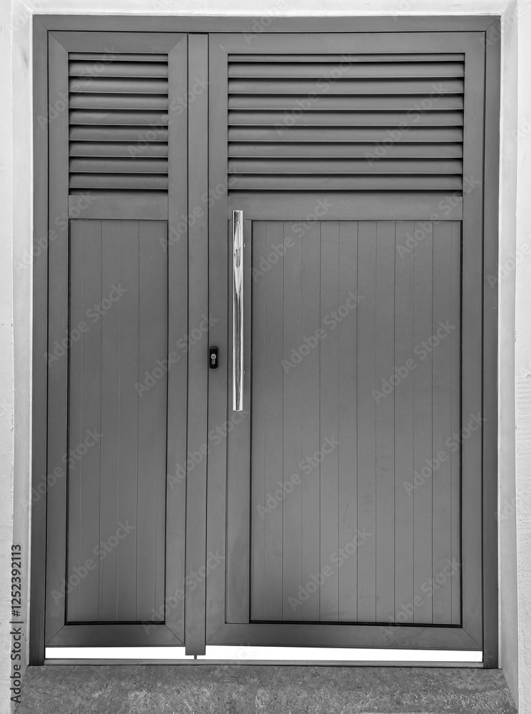 Fototapeta premium Portail métallique