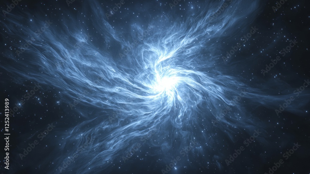 Luminous Ejecta in a Cosmic Explosion from a Blue Variable Star Luminous Ejecta in a Cosmic Explosion from a Blue Variable Star