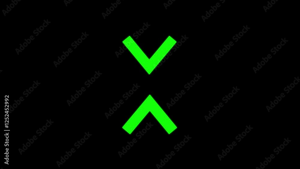Arrow swipe icon isolated, arrow loading animation . Arrow swipe icon isolated, arrow loading animation .