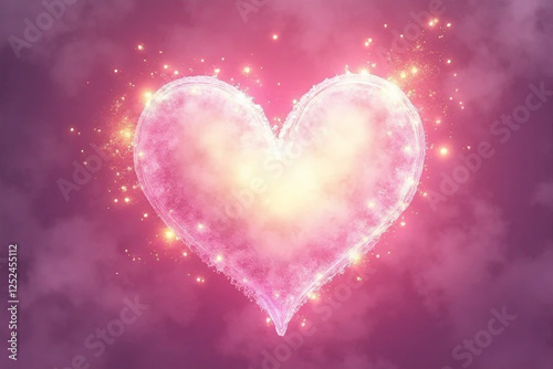 Valentine’s  abstract heart background