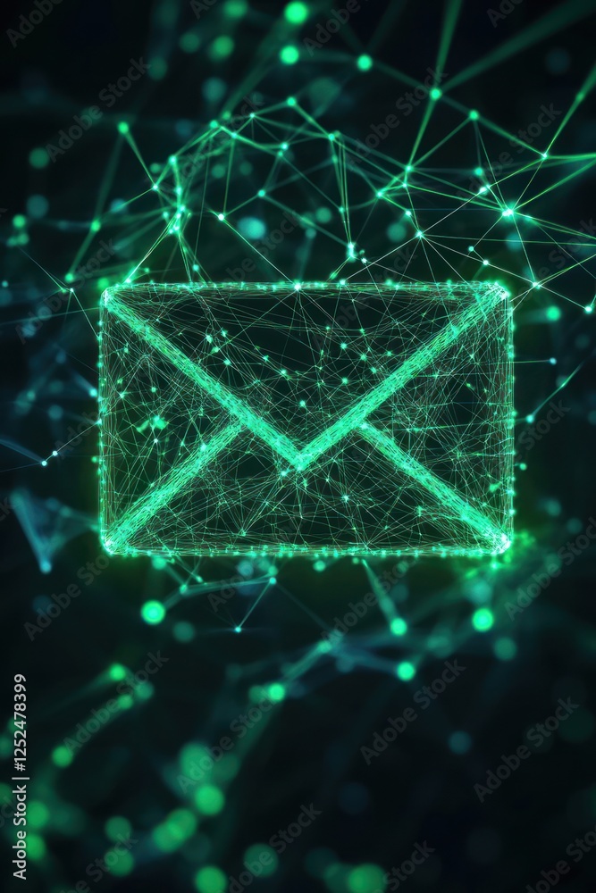 Digital Email Network Connection Digital Email Network Connection