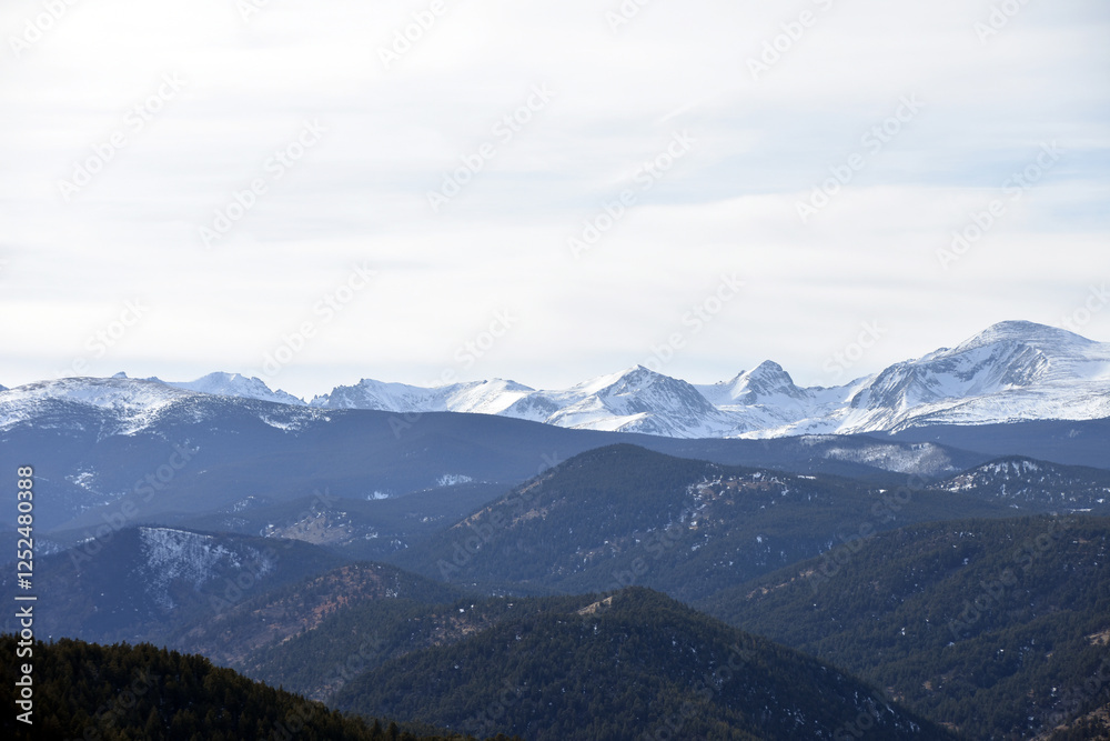 Snow Swept Colorado Rocky Mountains Snow Swept Colorado Rocky Mountains