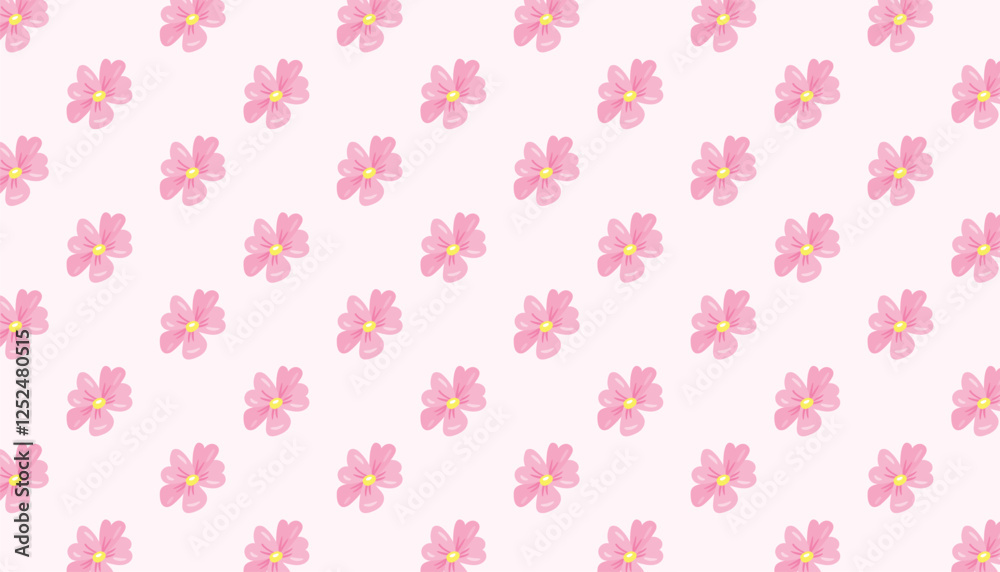 Background - lovely pink flower pattern. Background - lovely pink flower pattern.