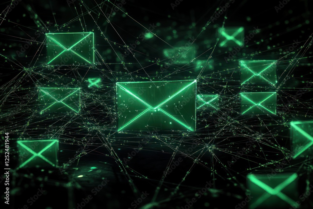 Global Email Network Digital Communication (1)