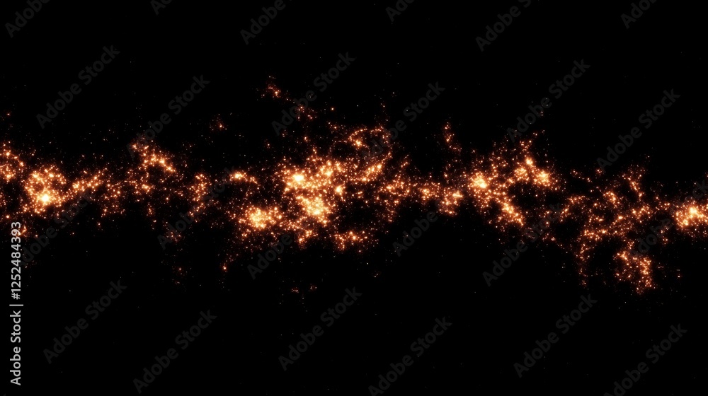Cosmic dust lane, galaxy, space Cosmic dust lane, galaxy, space