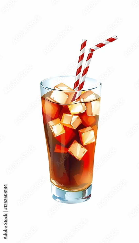 background drink cola glass drawn white hand ice cubes straw olated illustration watercolor cola glasses soda isolated drink ice white background cup cold beverage coke soft coca refreshment fresh background drink cola glass drawn white hand ice cubes straw olated illustration watercolor cola glasses soda isolated drink ice white background cup cold beverage coke soft coca refreshment fresh
