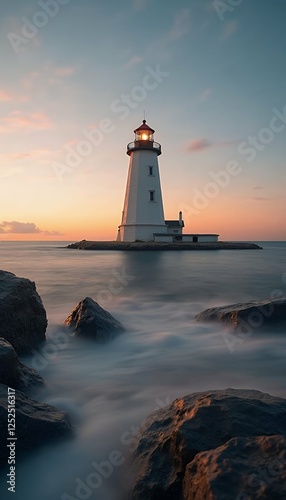 Wallpaper Mural lighthouse dusk lighthouse twilight hope achievement ambition aspiration beach beam beaming belief boat bright cloud cloudy coast coastline compass dark dramatic dream dusk faith flat fortune goal Torontodigital.ca
