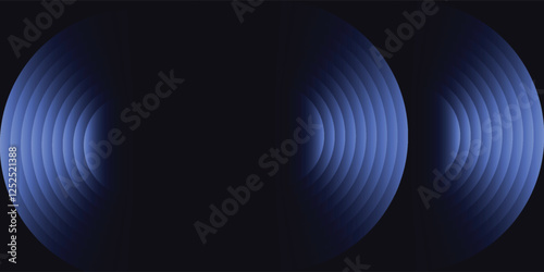 Wifi wave light effect. Radar sensor, beep technology, digital sign.Transparent neon circle symbol. wireless internet connection abstract