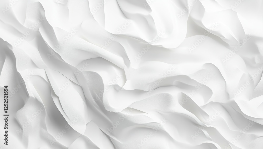 Abstract White Texture: Smooth, Flowing Curves and Elegant Swirls, Creating a Serene and Minimalist Design. Abstract White Texture: Smooth, Flowing Curves and Elegant Swirls, Creating a Serene and Minimalist Design.