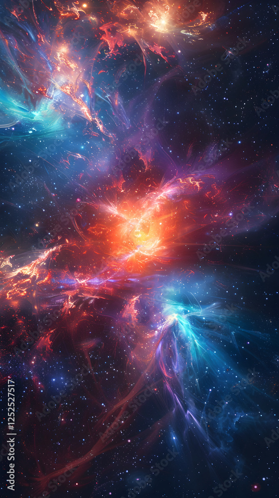 Spectacular Quasar Explosion: A Glimpse into the Powerful Energies Unleashed in the Distant Universe Illuminating the Cosmic Void with Astounding Radiance Spectacular Quasar Explosion: A Glimpse into the Powerful Energies Unleashed in the Distant Universe Illuminating the Cosmic Void with Astounding Radiance
