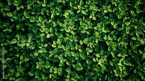 Wallpaper Mural A dense field of green soybean plants growing in rows Torontodigital.ca