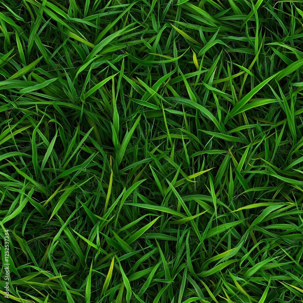 Lush Green Grass Texture - Seamless Background Lush Green Grass Texture - Seamless Background