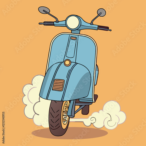 scooter illustration