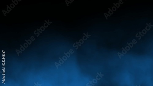 Rising Wall of Endless Colorful Smoke Steam Loop.