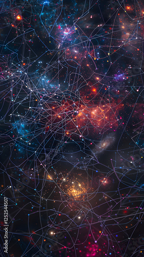 Abstract Representation of Cosmic Quantum Gravity: From Quantum Entanglements to Structure Formation