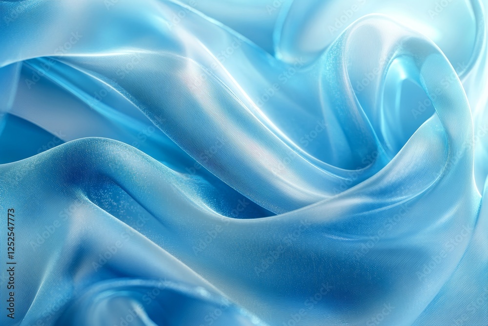 Fototapeta premium Light Blue Background, Generative AI