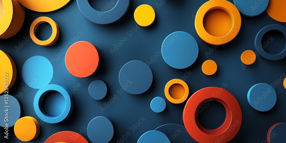 3D Abstract Design, Generative AI 3D Abstract Design, Generative AI