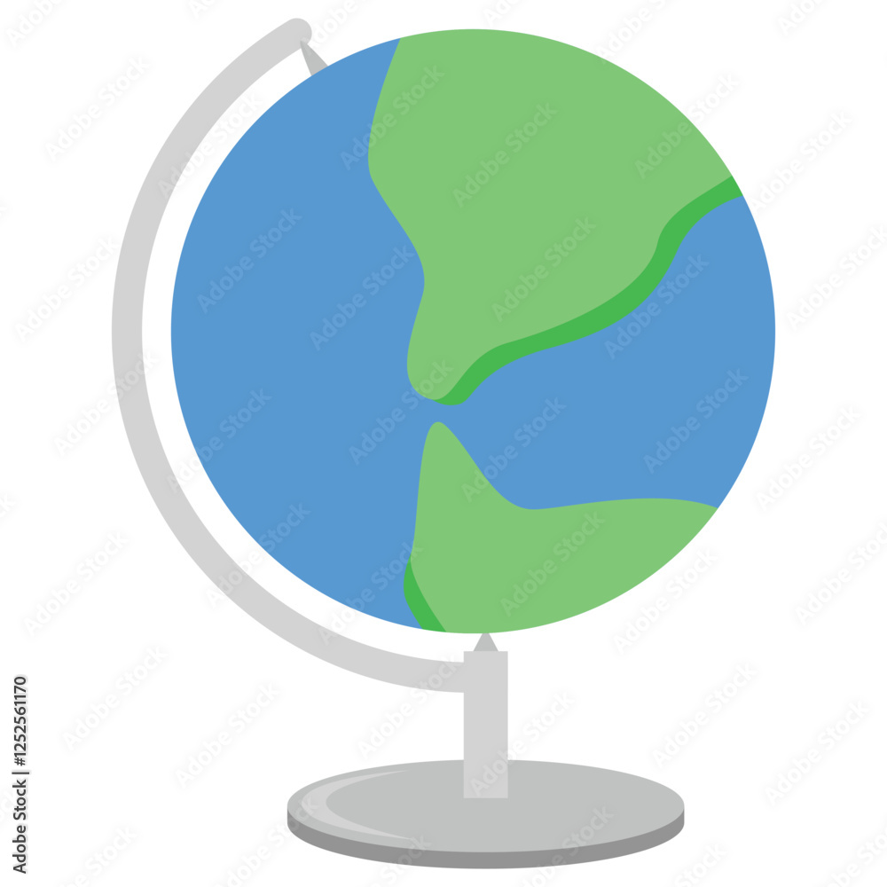 Simple globe illustration suitable for educational presentations, websites, print materials, infographics, and globalthemed designs. Great for geography or communication concepts. Simple globe illustration suitable for educational presentations, websites, print materials, infographics, and globalthemed designs. Great for geography or communication concepts.