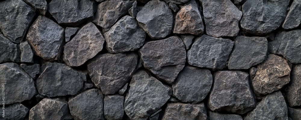 Dark Gray Stone Wall Texture Background Seamless Pattern Dark Gray Stone Wall Texture Background Seamless Pattern