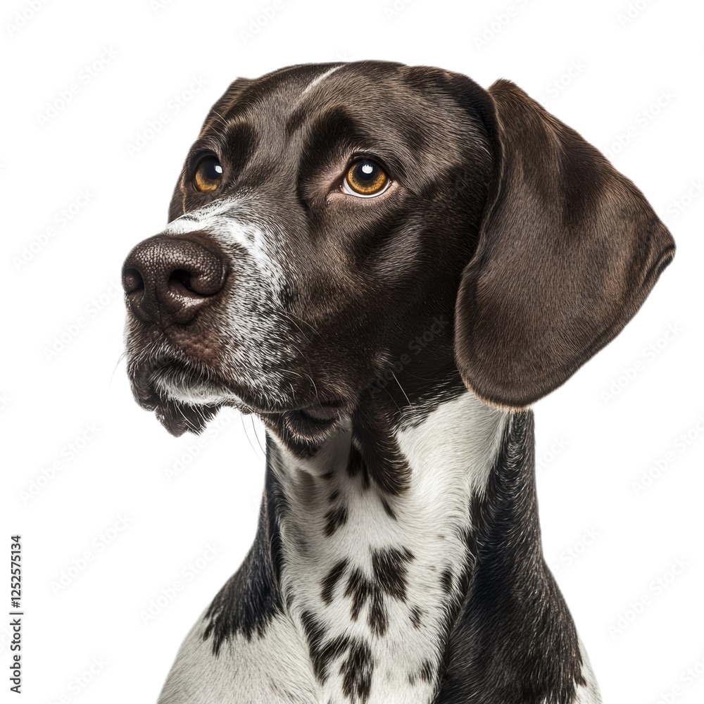 German Shorthaired Pointer Dog Portrait