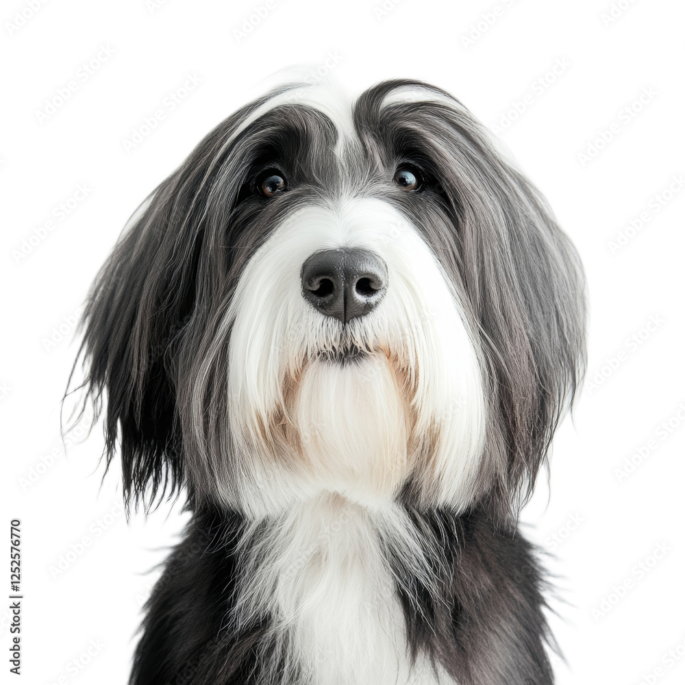 Bearded Collie Portrait