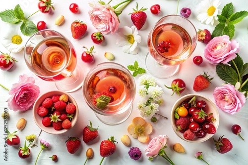 Floral Rose Wine Extravaganza photo