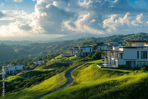 Exclusive hilltop villas with infinity-edge pools, offering luxury living with spectacular views.