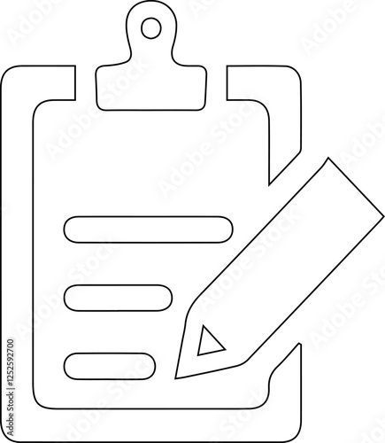 Tasks Scheduled Folder Google Icon Line art Vector on White Background