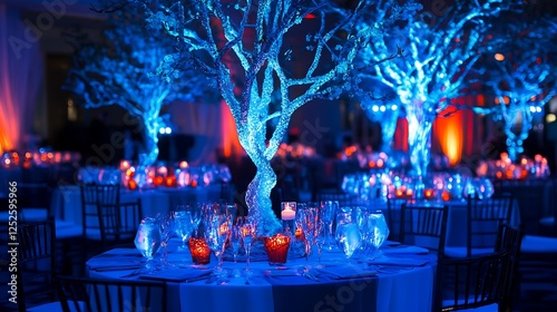 Table decorations for wedding ceremonies
