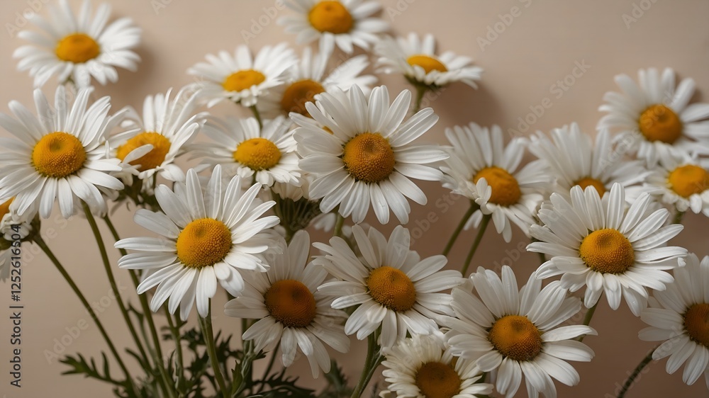 Obraz premium daisies in a garden