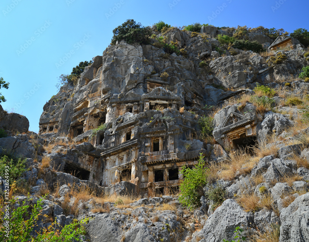 Myra Ancient City in Demre, Antalya, Turkey Myra Ancient City in Demre, Antalya, Turkey
