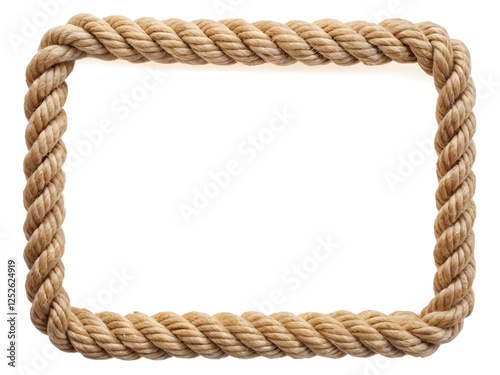 circle rope frame with free style node photo