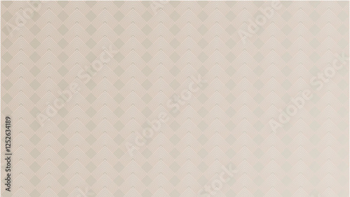 Seamless Japanese geometric pattern with interlocking square/circle spirals, inspired by the traditional sayagata motif