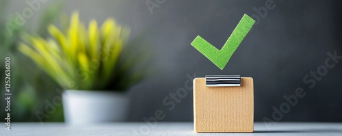 Green Check Mark In Checkbox, 