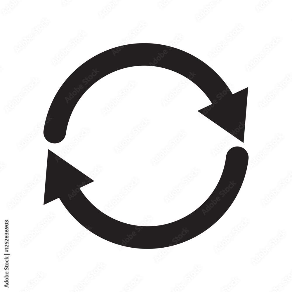 Refresh icon set. Reload icon vector. Update icon. Arrow rotate icons set. Rotation black circle. Collection two cycle arrow. Modern flat simple arrows isolated. Reset signs. Refresh icon set. Reload icon vector. Update icon. Arrow rotate icons set. Rotation black circle. Collection two cycle arrow. Modern flat simple arrows isolated. Reset signs.