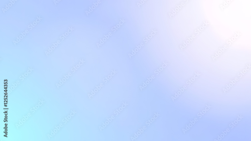 Fototapeta premium Futuristic blue hexagon pattern with light and bubbles