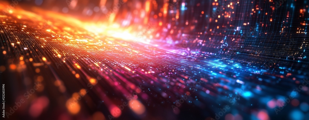 Fototapeta premium Manifesting success through ideas in a futuristic smart city, where AI-driven innovations illuminate new business opportunities and ideas shape the future of success.