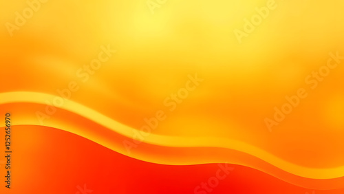 Abstract orange background with light yellow texture and subtle motion photo