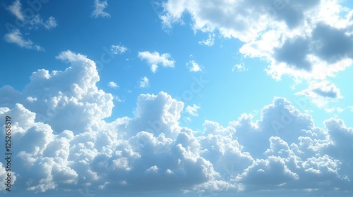a large cloud that is in the sky above the water photo